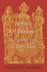 front cover of Before Orthodoxy