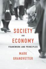 front cover of Society and Economy