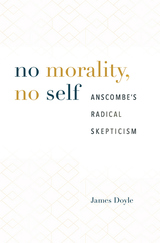 front cover of No Morality, No Self