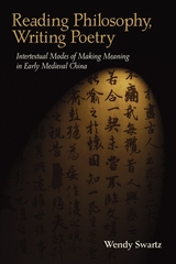 front cover of Reading Philosophy, Writing Poetry