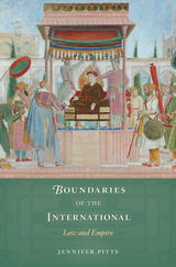 front cover of Boundaries of the International