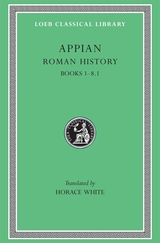 front cover of Roman History, Volume I