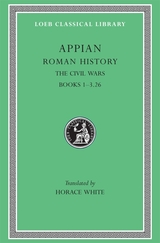 front cover of Roman History, Volume III
