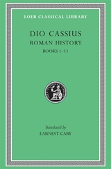 front cover of Roman History, Volume I