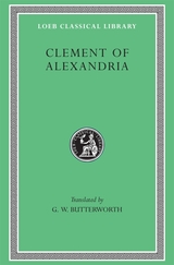 front cover of Clement of Alexandria