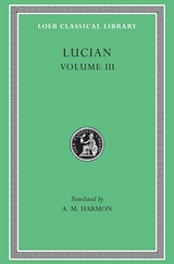 front cover of Lucian, Volume III