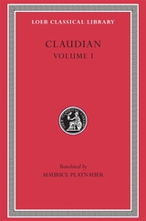 front cover of Claudian, Volume I