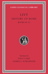 front cover of History of Rome, Volume XII