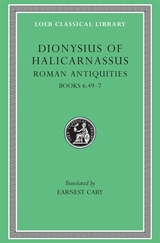 front cover of Roman Antiquities, Volume IV
