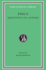 front cover of Questions on Genesis