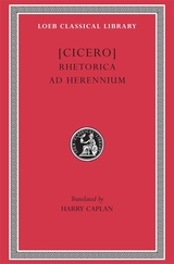 front cover of Rhetorica ad Herennium