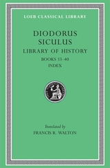 front cover of Library of History, Volume XII