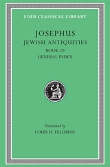 front cover of Jewish Antiquities, Volume IX