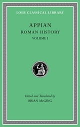 front cover of Roman History, Volume I