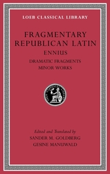 front cover of Fragmentary Republican Latin, Volume II
