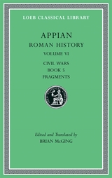 front cover of Roman History, Volume VI