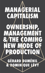 front cover of Managerial Capitalism