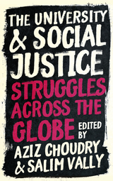 front cover of The University and Social Justice