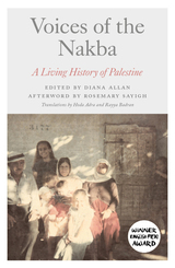 front cover of Voices of the Nakba
