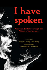 front cover of I Have Spoken