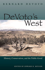 front cover of DeVoto’s West