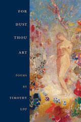 front cover of For Dust Thou Art