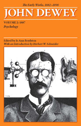 front cover of The Early Works of John Dewey, Volume 2, 1882 - 1898