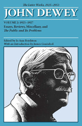 front cover of The Later Works of John Dewey, Volume 2, 1925 - 1953