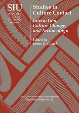 front cover of Studies in Culture Contact