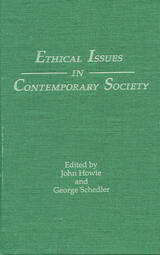front cover of Ethical Issues in Contemporary Society