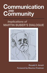 front cover of Communication and Community