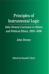 front cover of Principles of Instrumental Logic