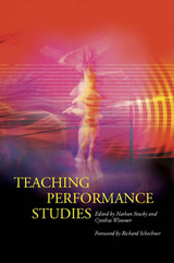 front cover of Teaching Performance Studies