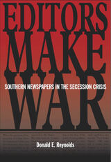 front cover of Editors Make War