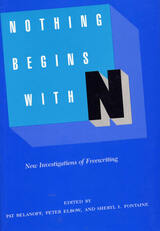 front cover of Nothing Begins with N