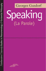 front cover of Speaking