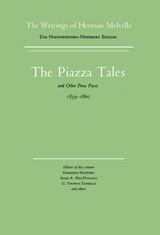 front cover of The Piazza Tales and Other Prose Pieces, 1839-1860