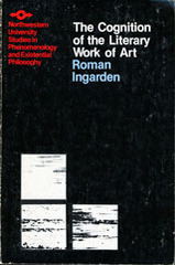 front cover of Cognition of the Literary Work of Art