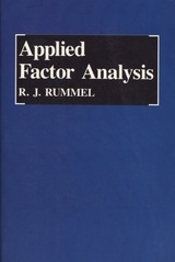 front cover of Applied Factor Analysis