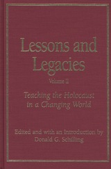 front cover of Lessons and Legacies II