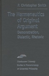front cover of The Hermeneutics of Original Argument