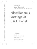 front cover of Miscellaneous Writings