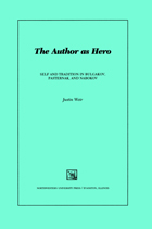 front cover of The Author as Hero