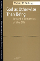 front cover of God as Otherwise Than Being