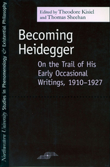 front cover of Becoming Heidegger