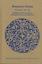 front cover of Renaissance Drama 35