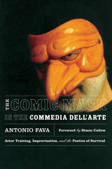 front cover of The Comic Mask in the Commedia dell'Arte