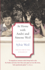 front cover of At Home with André and Simone Weil