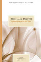 front cover of Hegel and Deleuze