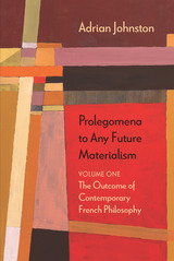 front cover of Prolegomena to Any Future Materialism